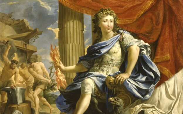 Louis XIV as Jupiter